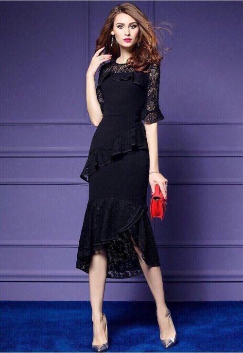 Đầm body ren cao cấp HN540