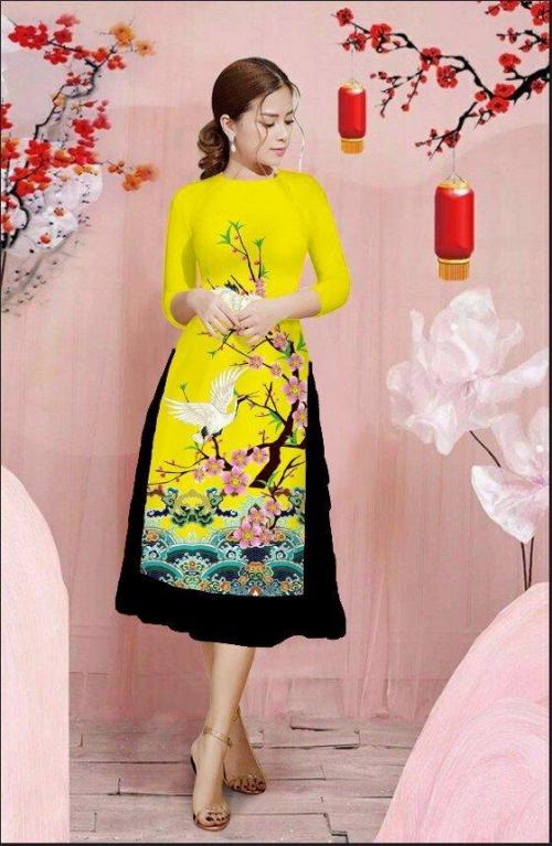 SET ÁO DÀI CÁCH TÂN TẾT - AV401